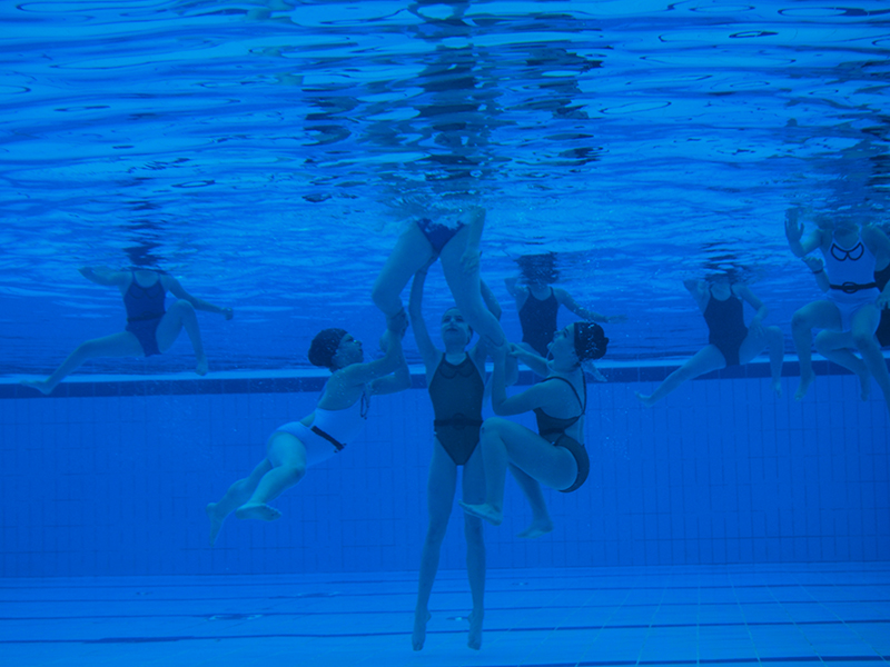 Finales de los Juegos Deportivos de Nataci&oacute;n Sincronizada